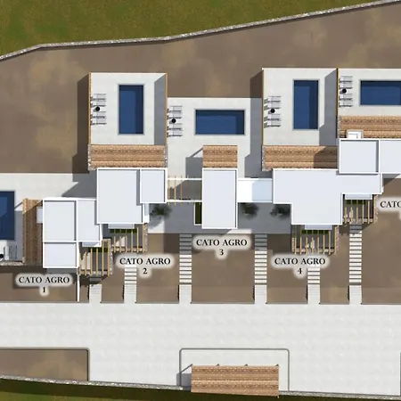 Cato Agro 4, Seafront With Private Pool