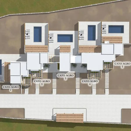Cato Agro 4, Seafront With Private Pool Villa